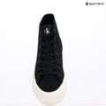 Trampki damskie Calvin Klein YW0YW01764 Vulc Flatform Mid Cv Mg black/bright white 9