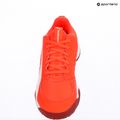 Buty do piłki ręcznej dziecięce PUMA Accelerate Jr glowing red/white/dark crimson/black 12
