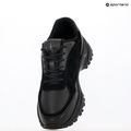 Buty męskie Calvin Klein YM0YM01289 Hike Runner HF Leather Mix triple black 9