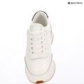 Buty męskie Calvin Klein YM0YM01381 Retro Runner Leather Tape bright white/black/gum 9