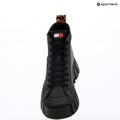 Buty damskie Tommy Jeans Vulc Flatform Leopard black 9