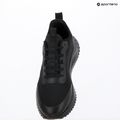 Buty męskie Calvin Klein YM0YM01442 Eva Runner Lace Up Mat Mix 0GJ triple black 9