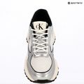 Buty damskie Calvin Klein YW0YW02063 Hike Runner Lace Up Mesh Mix silver/black/bright white 9