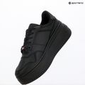 Buty damskie Tommy Jeans Retro Basket Flatform Ess triple black 9