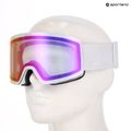 Gogle narciarskie UVEX Provoqe V white matt/vario pink mirror 6