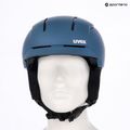 Kask narciarski UVEX Levitate MIPS stone blue/black matt 7