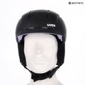 Kask narciarski UVEX Levitate MIPS black/lavender matt 7