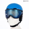 Kask narciarski dziecięcy ATTABO Avens 2.0 Jr Visor niebieski 19