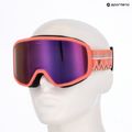 Gogle snowboardowe damskie ROXY Izzy coral chic/clux ml l purple 8