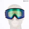 Gogle narciarskie SCOTT Ambit Compact black/white/amp aurora green chrome 9