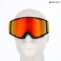 Gogle narciarskie Red Bull SPECT Neon black/orange with red mirror 6