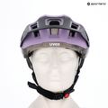 Kask rowerowy UVEX React MIPS lilac/oak matt 6
