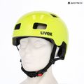 Kask rowerowy dziecięcy UVEX HLMT 4 neon yellow 7