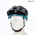Kask rowerowy UVEX React black/teal matt 6