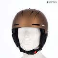 Kask narciarski UVEX Stance brown/black matt 7