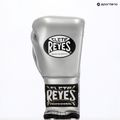 Rękawice bokserskie Cleto Reyes Lace Up Sparring silver 3