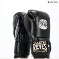 Rękawice bokserskie Cleto Reyes Velcro Sparring black/silver 3