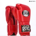 Rękawice bokserskie Cleto Reyes Velcro Sparring red 3