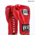 Rękawice bokserskie Cleto Reyes Lace Up Sparring red 3