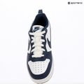 Buty dziecięce Nike Court Borough Low Next Bloom white/white/midnight navy 11