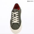 Buty damskie Calvin Klein HW0HW02970 Vulc Flatf Laceup Ripst deep lichen green/pink yarrow 9
