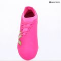 Buty piłkarskie New Balance Furon Pro V8 FG pink heat/sea salt/gold metallic 9