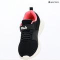 Buty dziecięce FILA Madrun Velcro black/sangria sunset 15