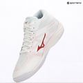 Buty do siatkówki damskie Mizuno Lightning Select Mid white/rose elegance/lava falls 4