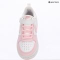Buty dziecięce Nike Court Borough Low Recraft white/pink foam 6
