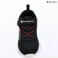Buty dziecięce Champion Funfair Print G PS Low Cut new black/fluorescent pink/imperial light blue 10