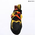 Buty wspinaczkowe dziecięce La Sportiva Solution Comp yellow/black 8