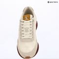 Buty męskie Calvin Klein YM0YM01361 Retro Runner Ess Mix Mat white swan/tofu/amber gold 9
