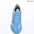 Buty piłkarskie dziecięce Mizuno Alfa III Select Jr FG celeste/white 12