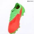 Buty piłkarskie dziecięce Nike Jr. Phantom 6 Low Pro Erling Haaland MG hot punch/green strike/black 15