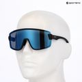 Okulary przeciwsłoneczne Smith Wildcat matte black/chrp polarized blue mirror/clear 5