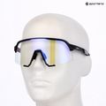Okulary przeciwsłoneczne 100% S3 LE gloss black/purple flash mirror photochromic 8