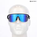 Okulary przeciwsłoneczne Alpina Ram 2.0 Q-Lite black matt/blue mirror 7