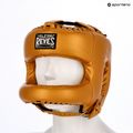 Kask bokserski Cleto Reyes With Round Face Bar gold 3