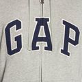 Bluza męska GAP XLS FT Arch FZ HD b10 grey heather 4
