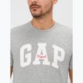 Koszulka męska GAP Logo Original Tee grey heather 4