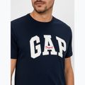 Koszulka męska GAP Logo Original Tee blue navy 4