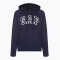 Bluza damska GAP V-Gap Heritage FZ HD navy uniform