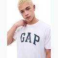 Koszulka męska GAP SS Archive Logo T optic white 3