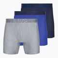 Bokserki męskie Under Armour Perf Tech Mesh 6in 3 pary midnight navy