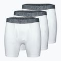 Bokserki męskie Under Armour Perf Cotton 6" 3 pary white/black