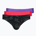 Stringi damskie Under Armour Pure Stretch Ns Thong 3 pary flower multicolor