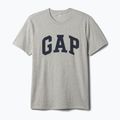 Koszulka męska GAP Soft Basic Logo heather grey 4