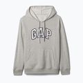 Bluza damska GAP Heritage French Logo Hoodie light heather grey 3