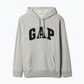 Bluza męska GAP Heritage French Terry Logo light heather grey 5
