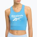 Biustonosz treningowy damski Reebok Identity Big Logo recovery blue 4